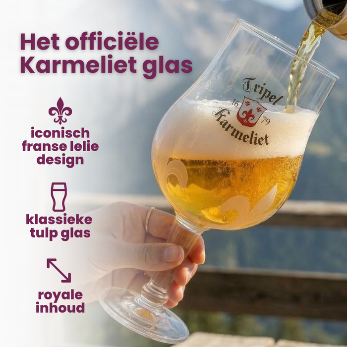 Karmeliet Bierglazen - 330 ml - 6 stuks