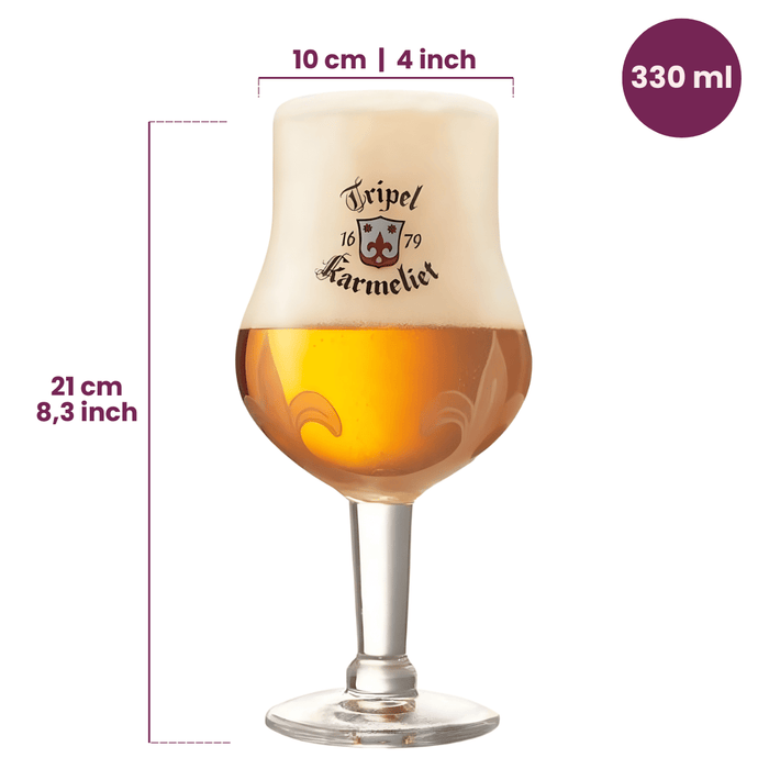 Karmeliet Bierglazen - 330 ml - 6 stuks