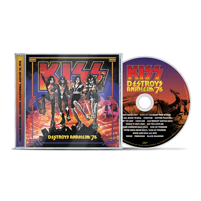 Kiss - Destroys Anahem '76