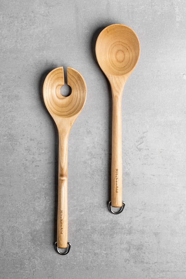 KitchenAid Slabestek Core Berkenhout 2-delig 33 cm