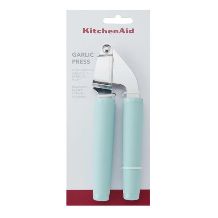 KitchenAid Soft Grip Garlic Press - Mineral Water