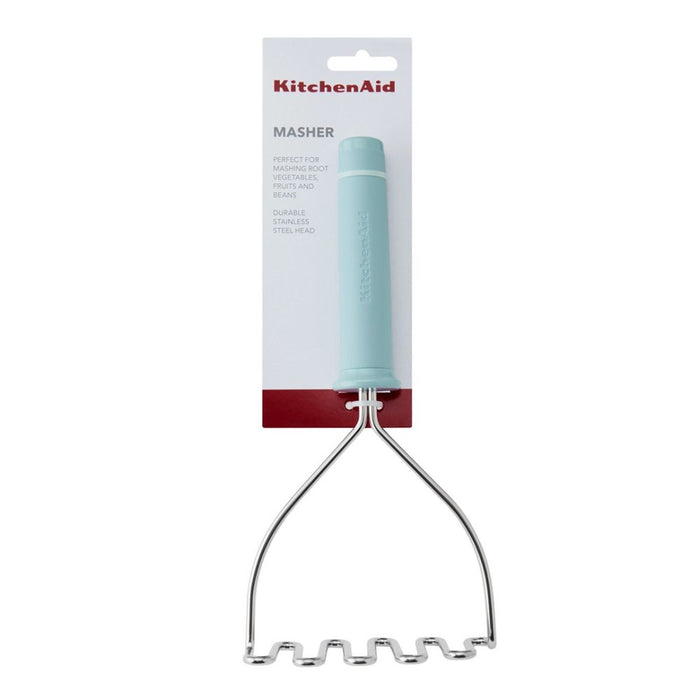 KitchenAid Soft Grip Masher - Mineral Water