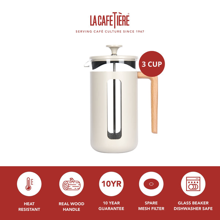 La Cafetière Cafetiere Pisa Latte 350 ml / 3 kops