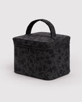 Large Cosmetic Case - Charcoal Ditsy Floral