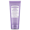Dr. Bronner’s Lavender Organic Shaving Soap in a tube, featuring a smooth, moisturizing formula made with fair trade organic ingredients like grape juice, coconut oil, olive oil, and hemp seed oil.
