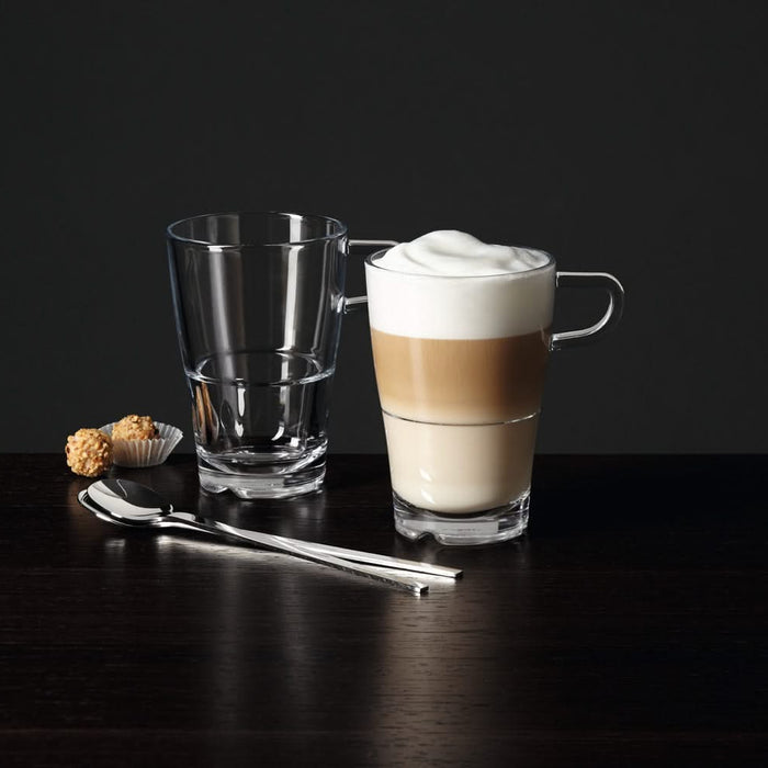 Leonardo Latte Macchiato Glazen Senso - Stapelbaar - 350 ml - 6 stuks