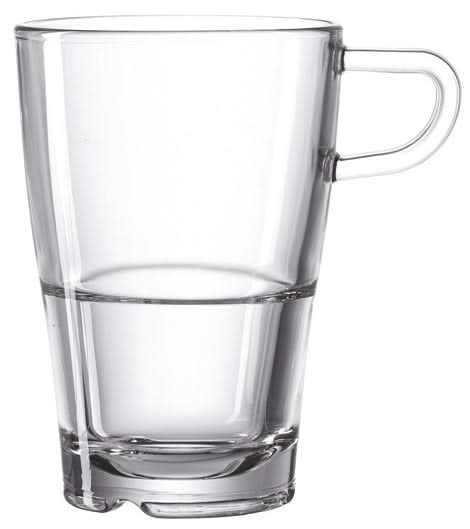 Leonardo Latte Macchiato Glazen Senso - Stapelbaar - 350 ml - 6 stuks