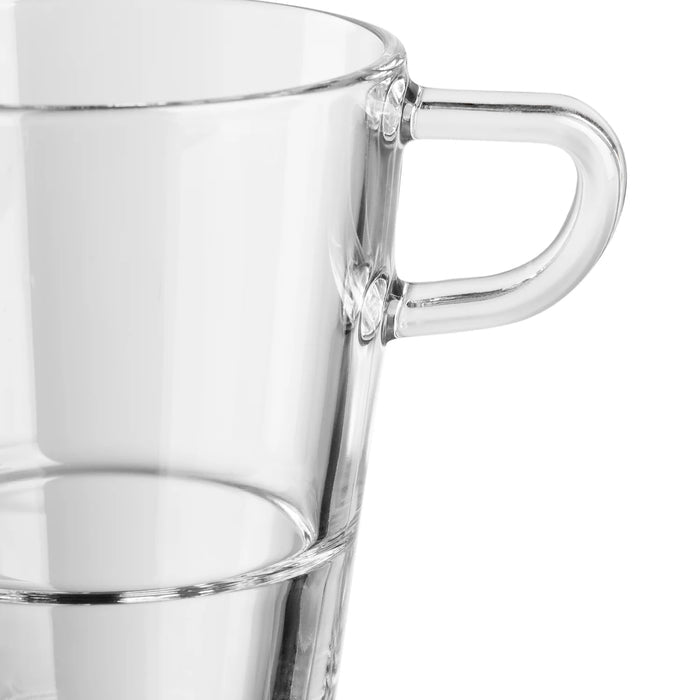 Leonardo Latte Macchiato Glazen Senso - Stapelbaar - 350 ml - 6 stuks
