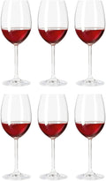 Leonardo Rode Wijnglazen - Daily - 460 ml - 6 stuks