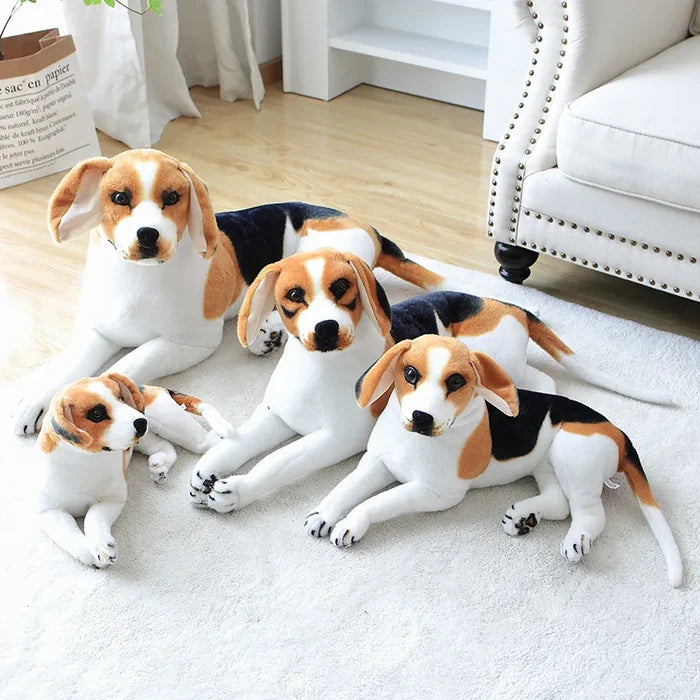 Lifelike plush toy Giant Beagle Dog Toy Stuffed Animals Dog Plush Toys Gift