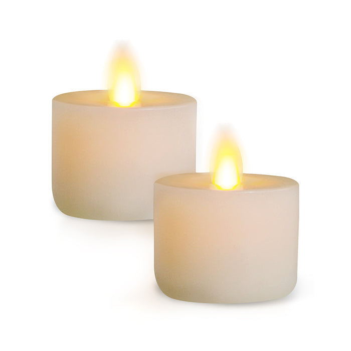 LightLi - 2 Pack 5 X 5cm LED Tealights