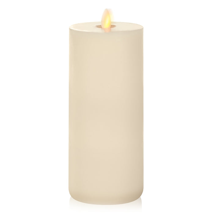 LightLi - 8 X 20cm LED Candle Vanilla Honey Scent