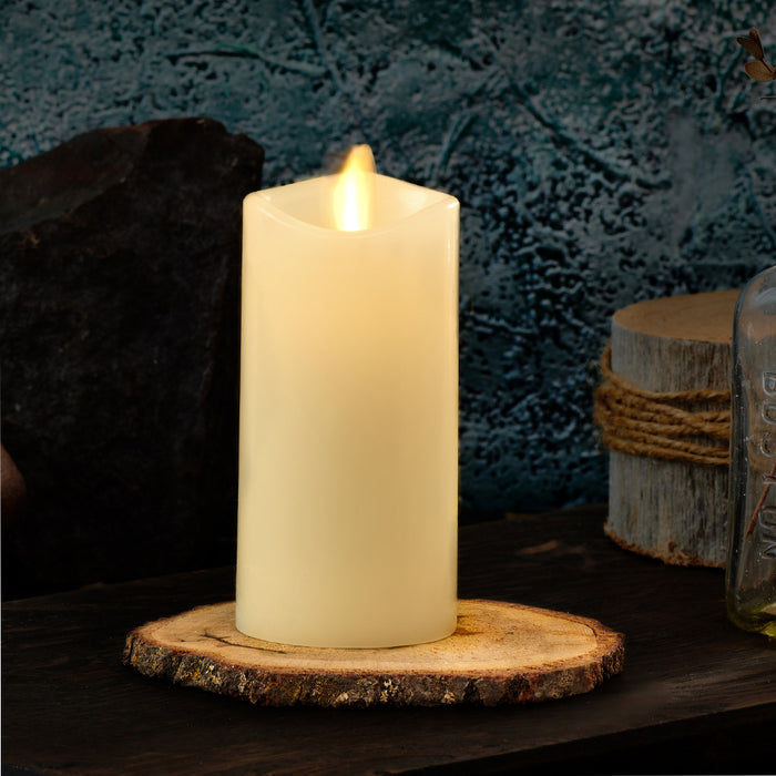 Luminara Ivory Pillar - Indoor 2.0"x 4.25"