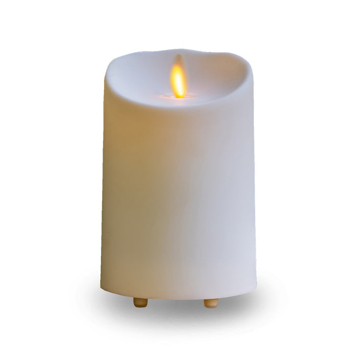 Luminara Ivory Pillar - Outdoor 3.25" x 5.15"