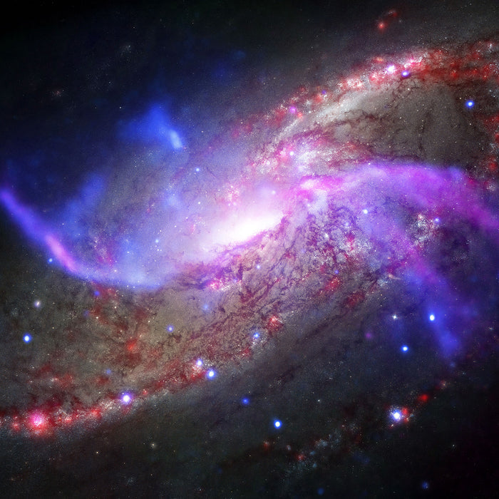 M106 Chandra Galaxy - high resolution space images - Sky Image Lab