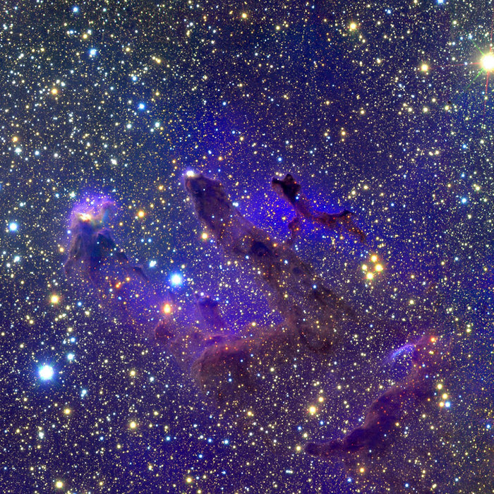 M16 Widefield Eagle Nebula - high resolution space images - Sky Image Lab