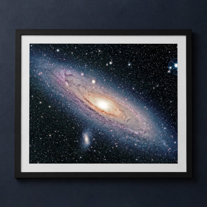 Framed print mockup — M31 Andromeda by Jason Ware