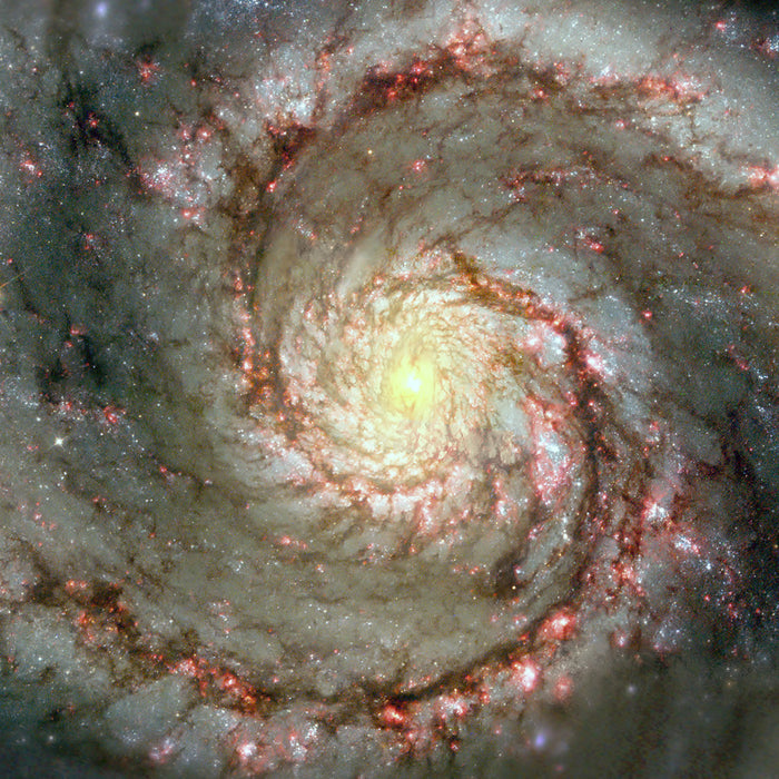 M51 Whirlpool Galaxy - high resolution space images - Sky Image Lab