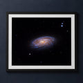 Framed print mockup — M88 Spiral Block