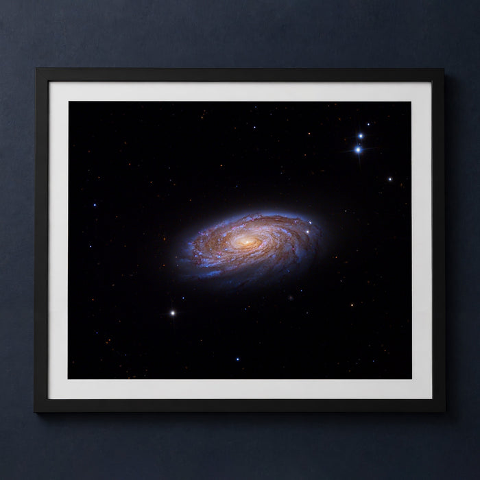 Framed print mockup — M88 Spiral Block