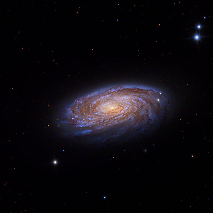 M88 Spiral Block - high resolution space images - Sky Image Lab