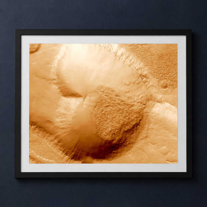 Framed print mockup — Mars Valentine