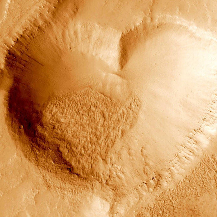 Mars Valentine - high resolution space images - Sky Image Lab