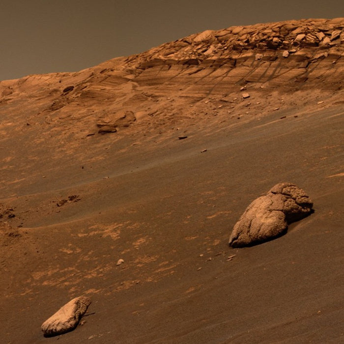 Mars Wopmay Rock - high resolution space images - Sky Image Lab