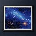 Framed print mockup — Massive Cluster of Galaxies