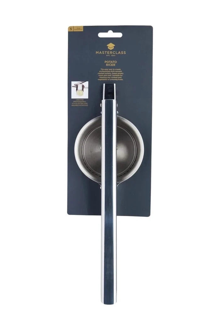 MasterClass Pureeknijper Deluxe RVS 31 cm - Aardappelpers Pureestamper