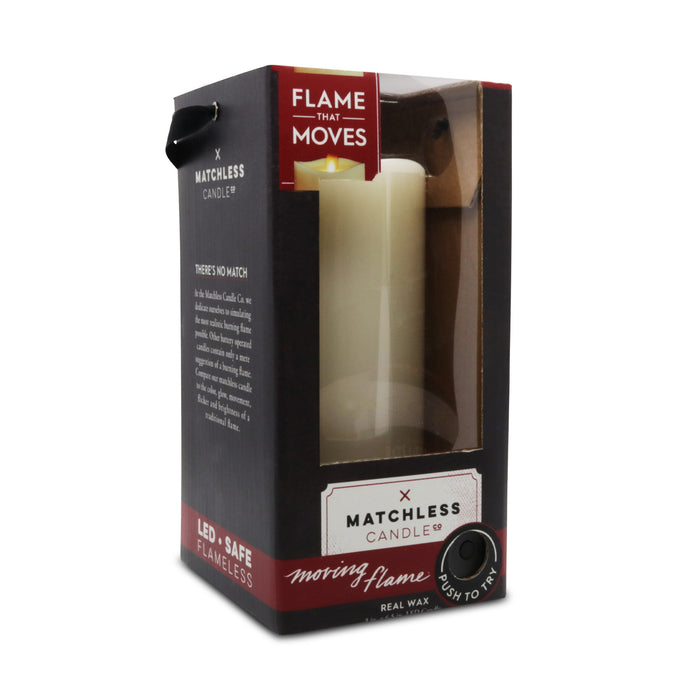 Matchless Indoor LED Candle - 7.6 x 16.5cm
