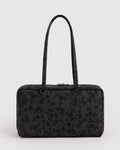 Medium Nylon Bowler Bag - Charcoal Ditsy Floral