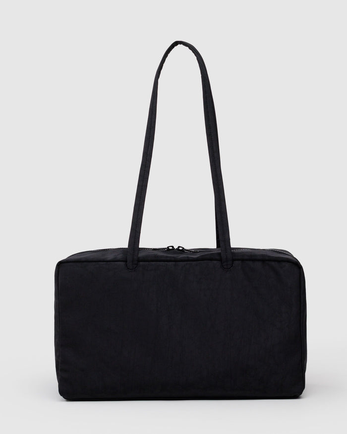 Medium Nylon Bowler Bag - Western Appliqué
