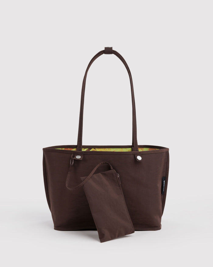 Medium Nylon Reversible Tote - Nasturtiums Ruth Asawa