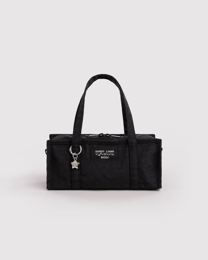 Mini Nylon Market Bag - Black