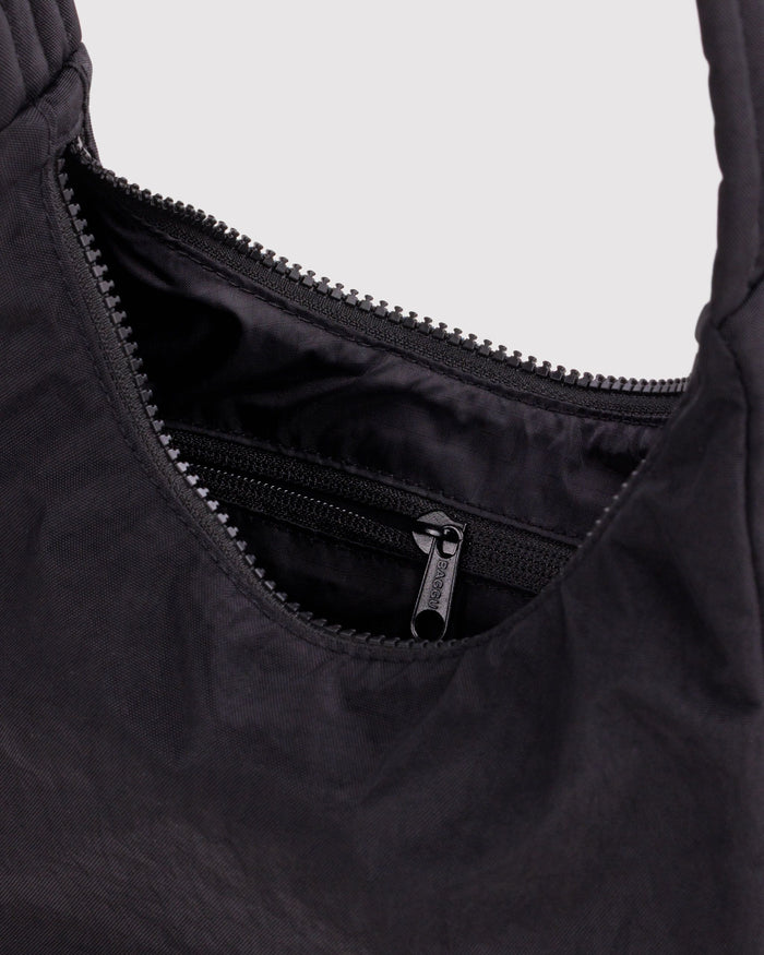 Mini Nylon Shoulder Bag - Black Key Leash