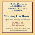 Morning Has Broken - as played by Rick Wakeman / Welte-Mignon Licensee