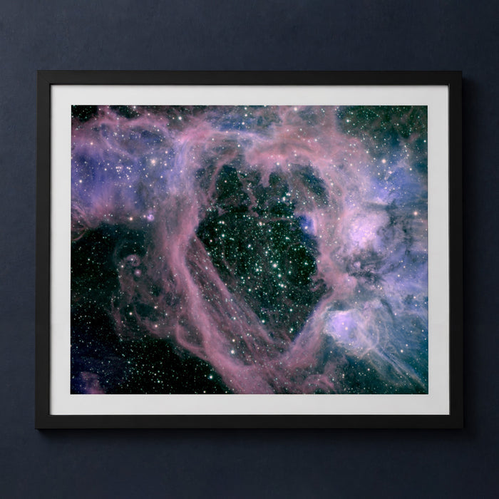 Framed print mockup — N44 Superbubble