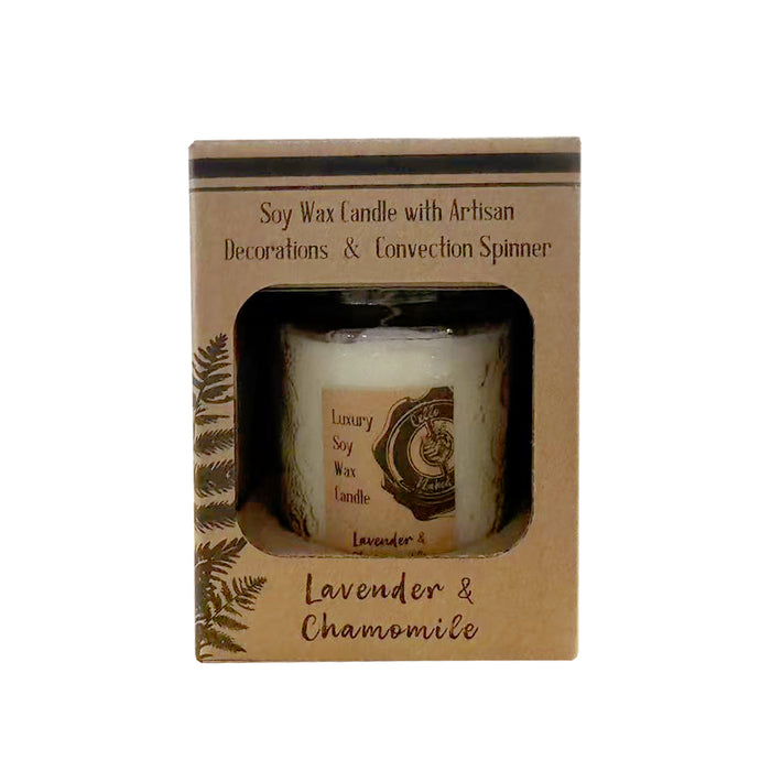 Naked Cello - Convection Spinner Candle 200g - Lavender & Chamomile