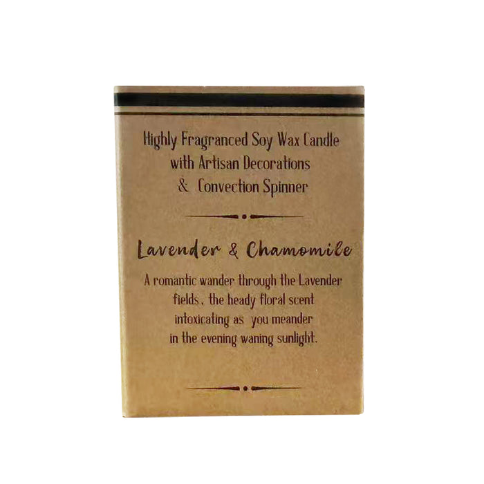 Naked Cello - Convection Spinner Candle 200g - Lavender & Chamomile