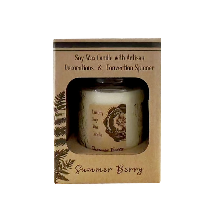 Naked Cello - Convection Spinner Candle 200g - Summer Berry