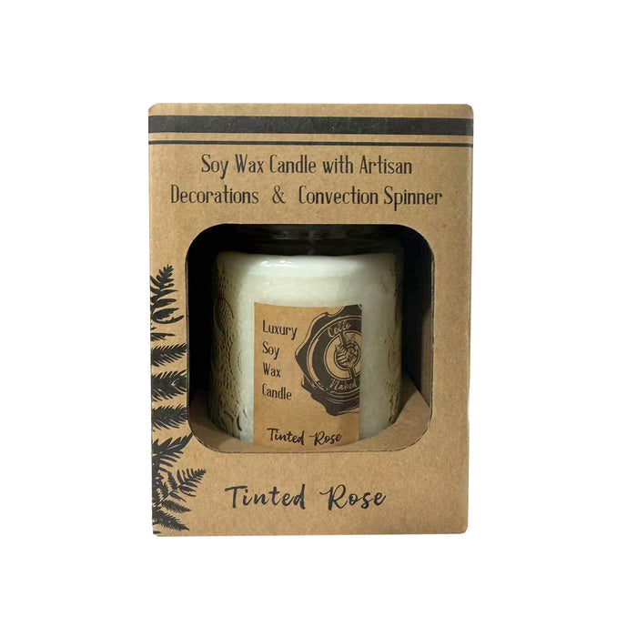 Naked Cello - Convection Spinner Candle 200g - Tinted Rose