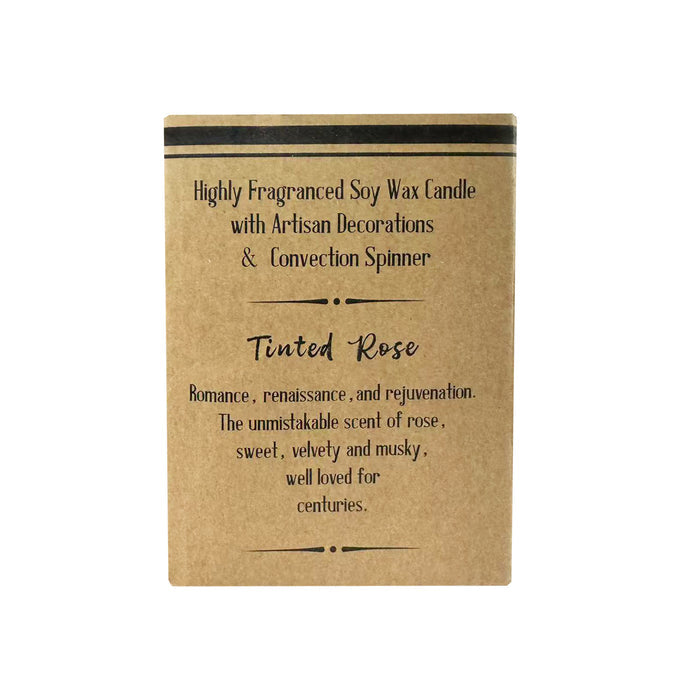 Naked Cello - Convection Spinner Candle 200g - Tinted Rose
