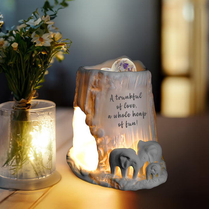 Naked Cello - Elephant Tealight Burner - A Trunkful of Love, a Whole Heap of Fun!