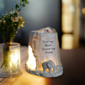 Naked Cello - Elephant Tealight Burner - First my Mum, Forever my friend