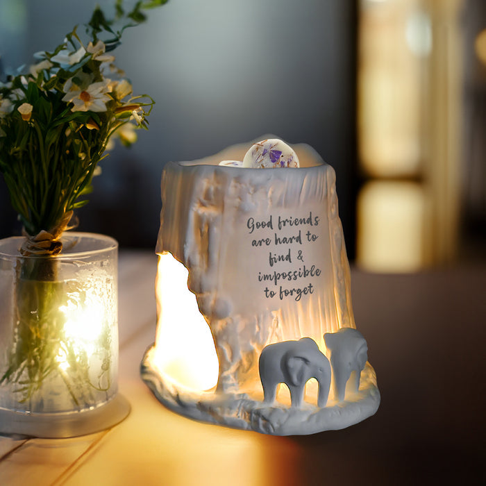 Naked Cello - Elephant Tealight Burner with Naked Melts (Mix & Muddle)
