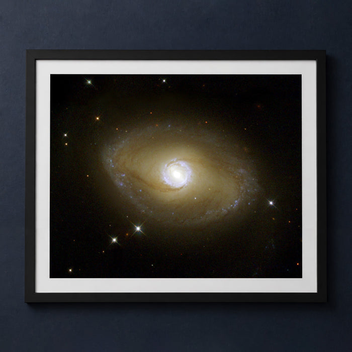 Framed print mockup — NGC 6782 Galactic Ring