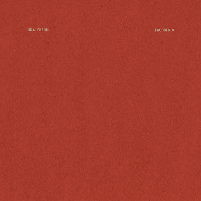 Nils Frahm - Encores 3
