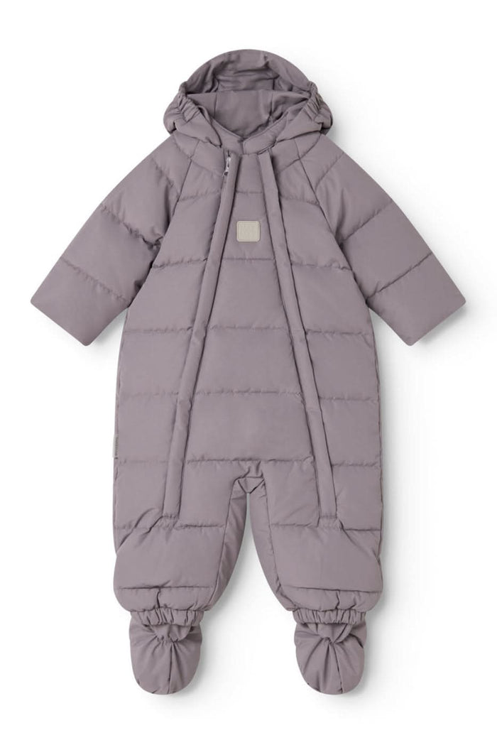 Oberto Puffer Suit - Plum Stem