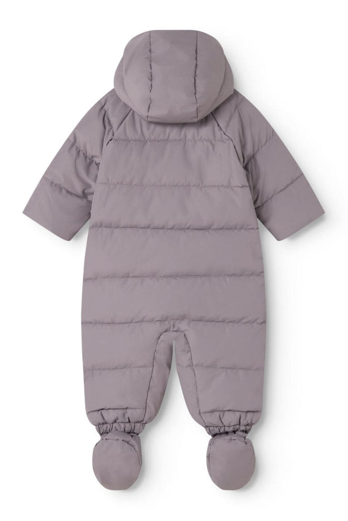 Oberto Puffer Suit - Plum Stem